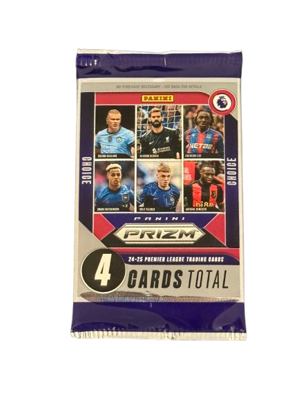 1x Booster Pack 2024/25 Panini Prizm Premier League EPL Soccer Retail