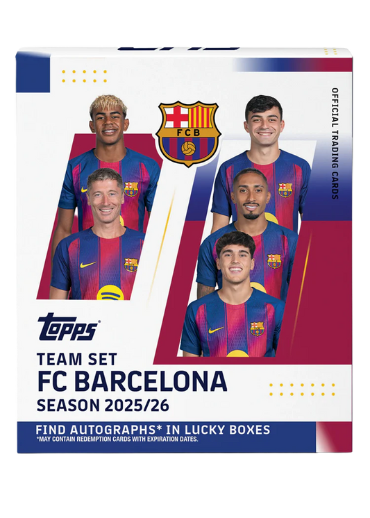2025/26 Topps FC Barcelona Team Set