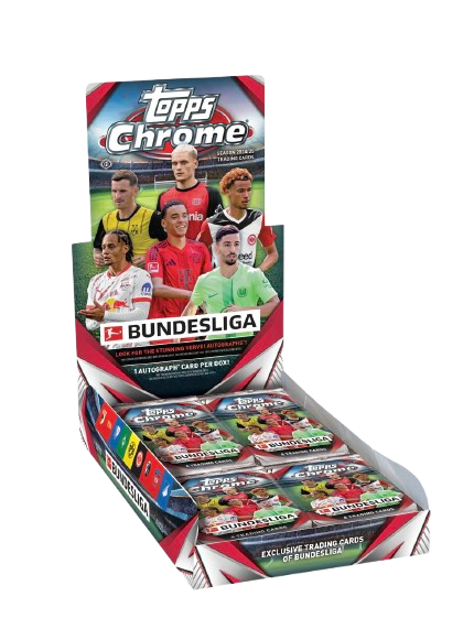 2024/25 Topps Chrome Bundesliga Soccer Hobby