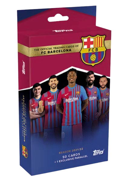 2021/22 Topps FC Barcelona Team Set (Hanger Box)