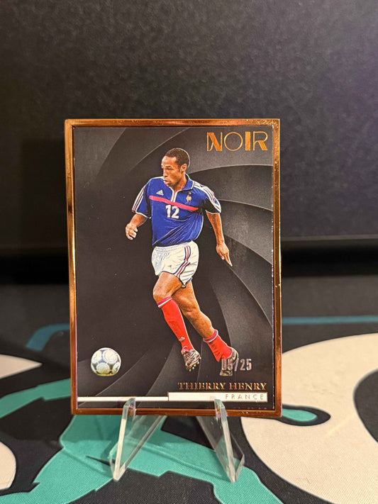 2024/2025 Panini Noir Thiery Henry Bronze Frame /25