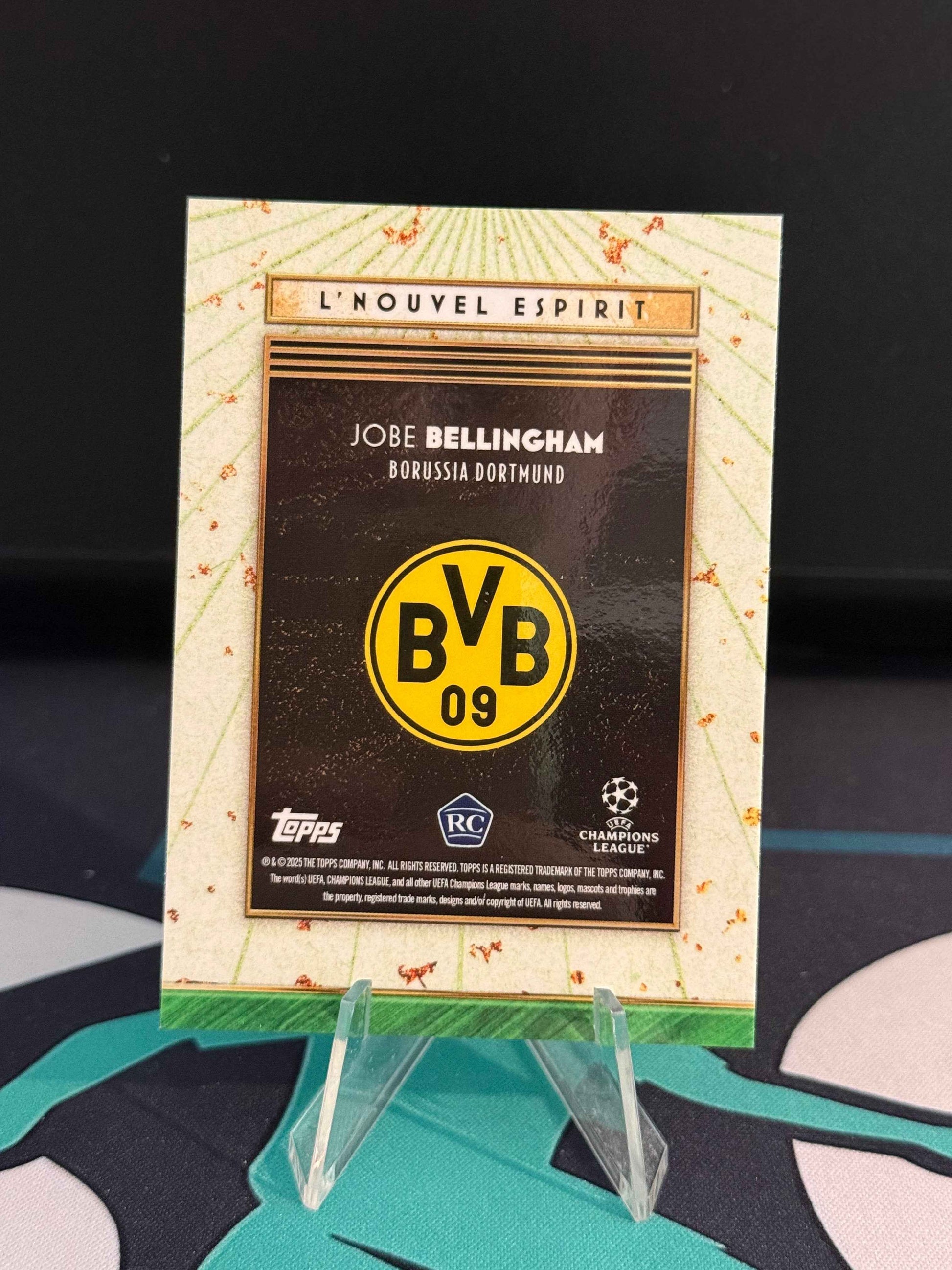 2025/2026 Topps Deco UCC Jobe Bellingham RC Green Parallel /75