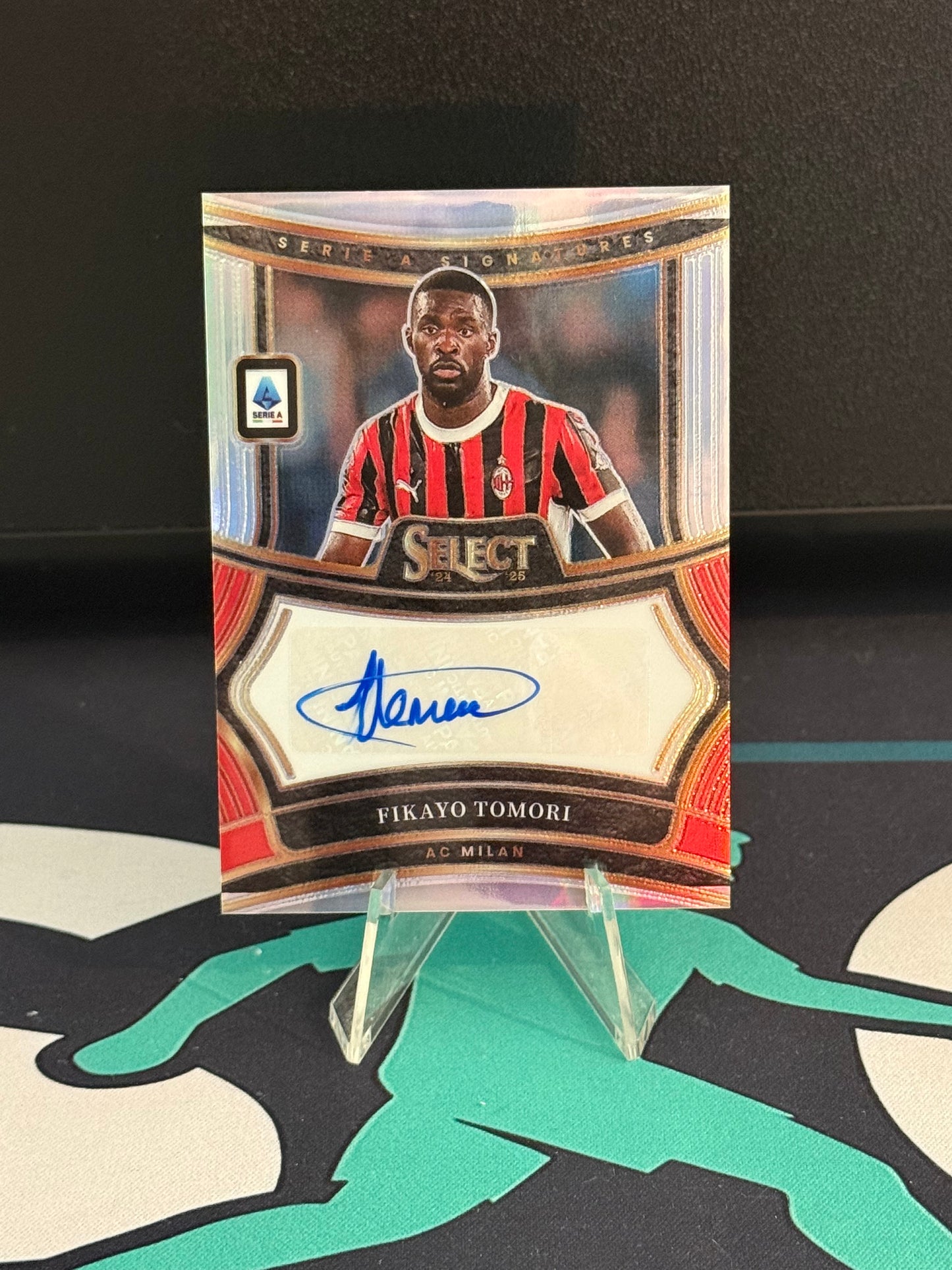 2024/2025 Panini Select Serie A Fikayo Tomori Autograph Silver Parallel