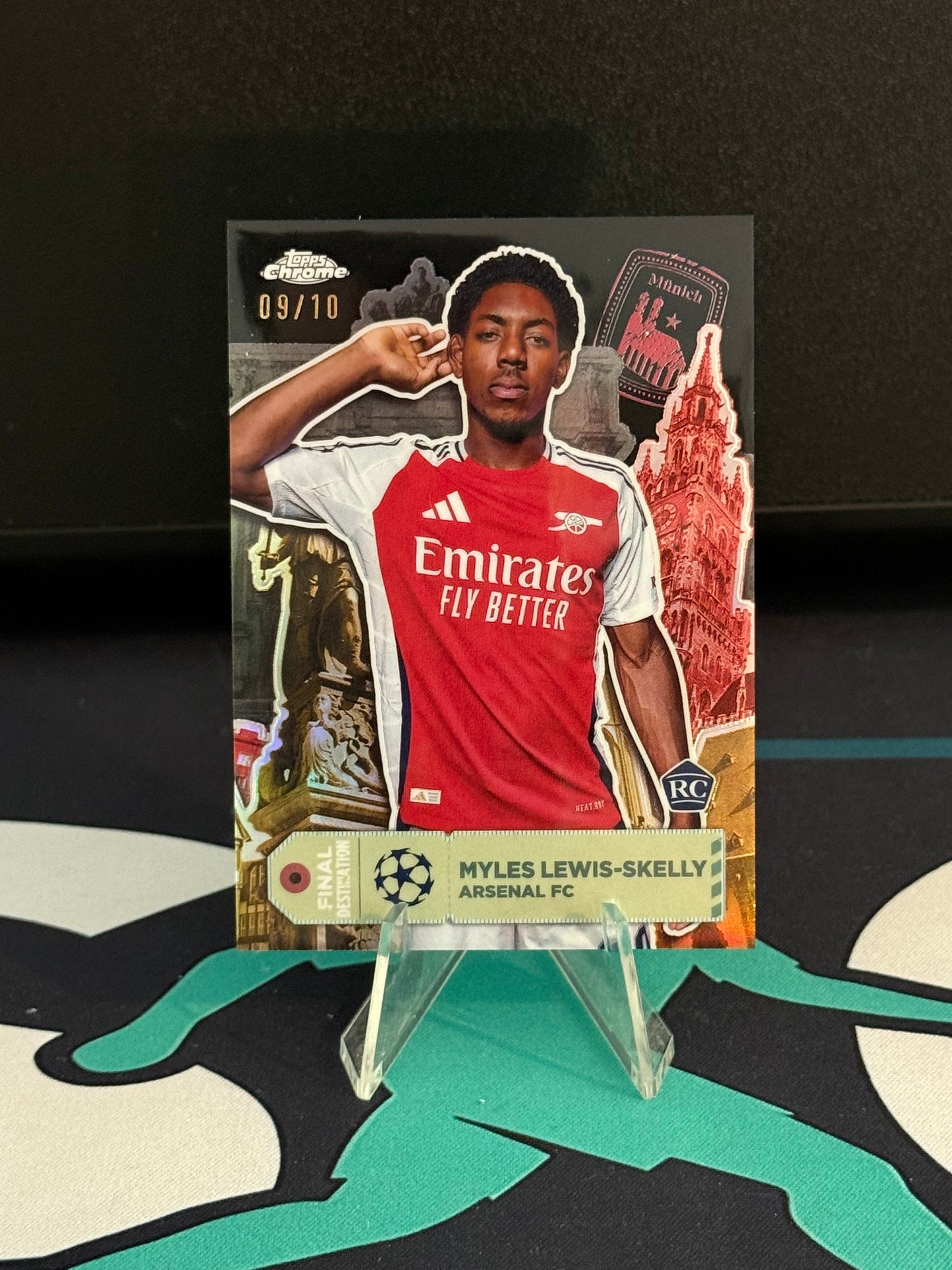 2024/2025 Topps Chrome UCC Myles Lewis-Skelly RC Black Parallel /10