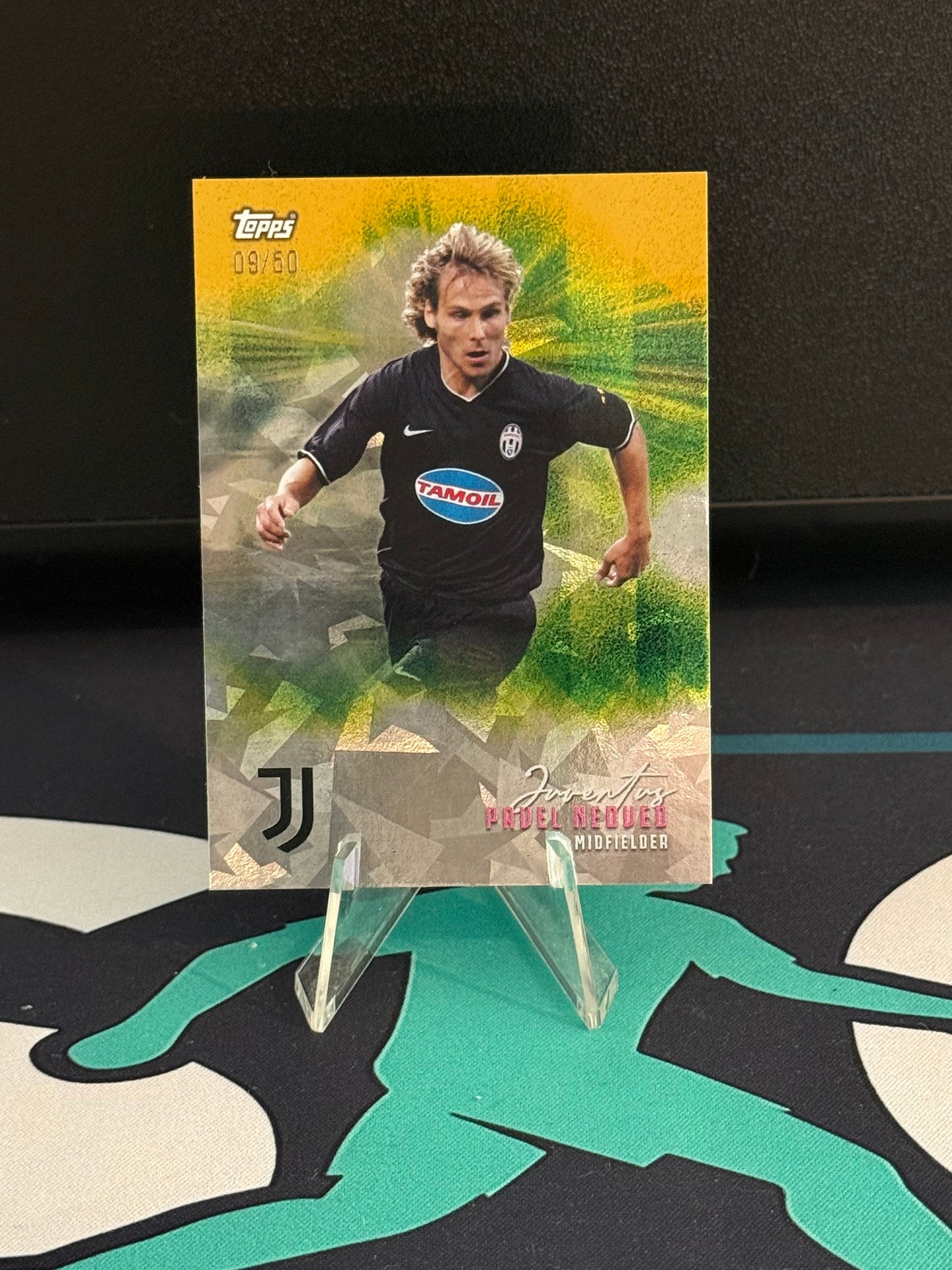 2025/2026 Topps Juventus Team Set Pavel Nedved Gold Parallel /50