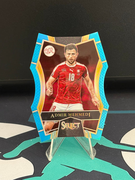2016/2017 Panini Select Admir Mehmedi Light Blue Die Cut Parallel /249