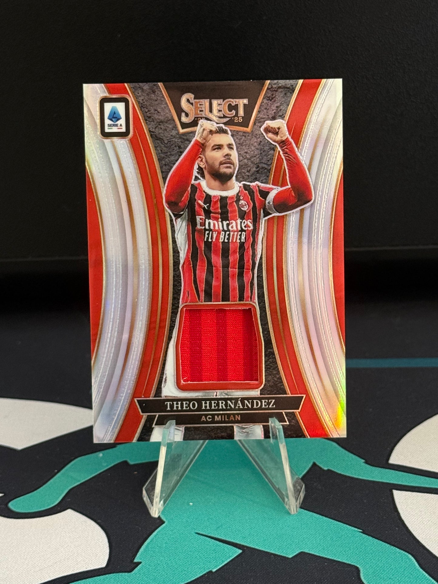 2024/2025 Panini Select Serie A Theo Hernandez Patch Silver Parallel