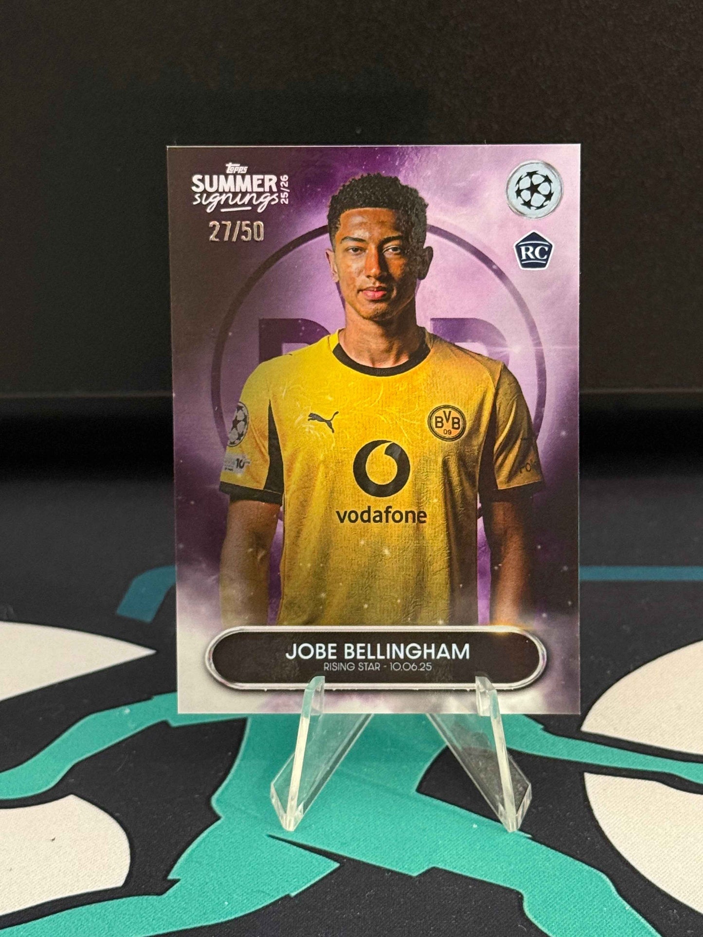 2025-2026 Topps Summer Signings Jobe Bellingham RC Purple Parallel /50