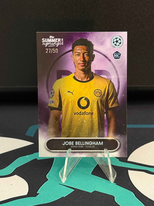2025-2026 Topps Summer Signings Jobe Bellingham RC Purple Parallel /50