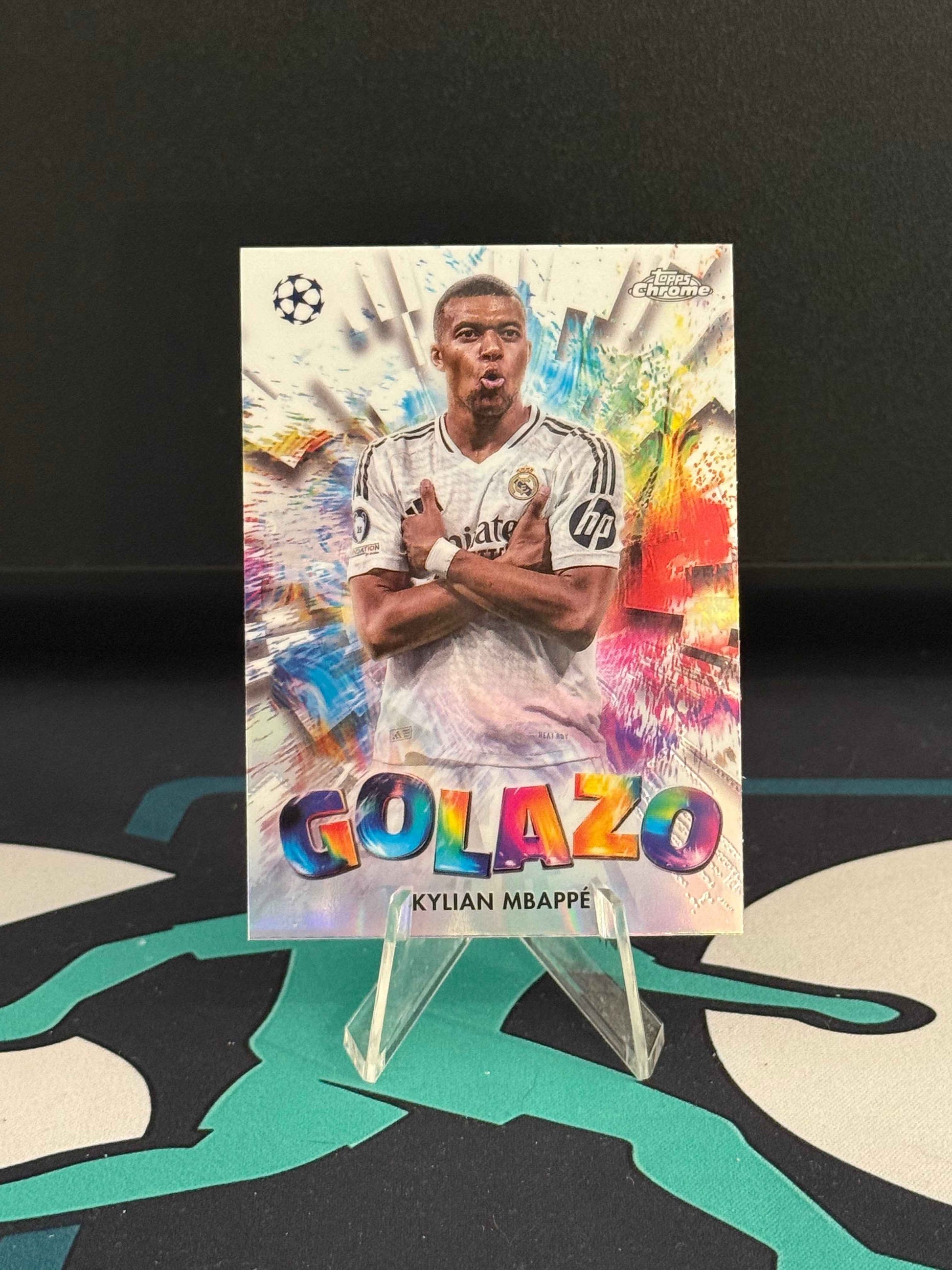 2024/2025 Topps Chrome UCC Kylian Mbappe Golazo