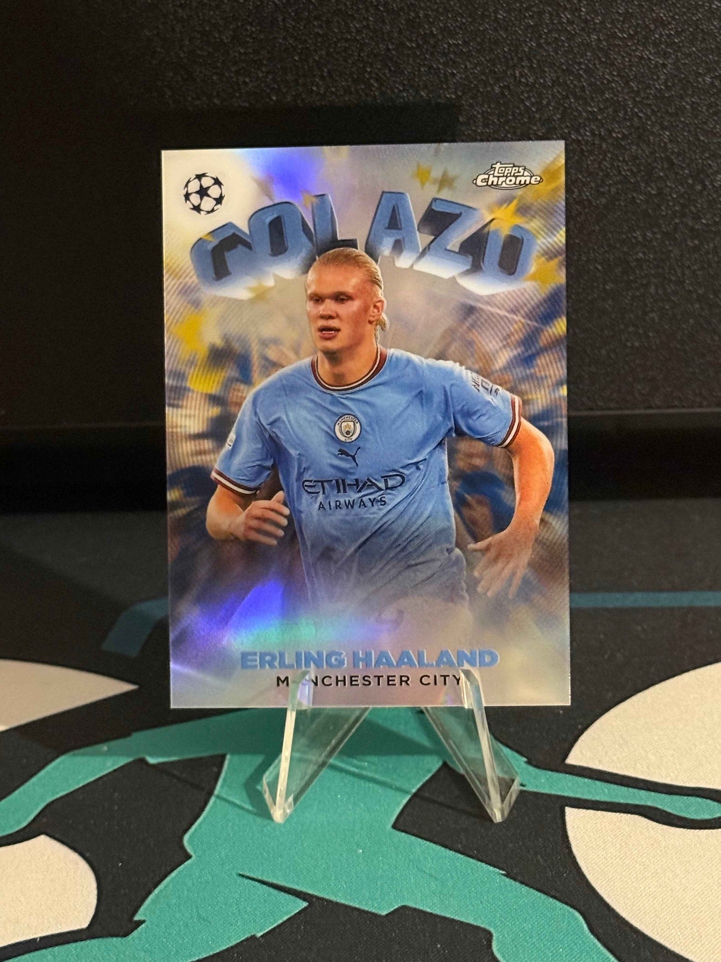 2022/2023 Topps Chrome UCC Erling Haaland Golazo