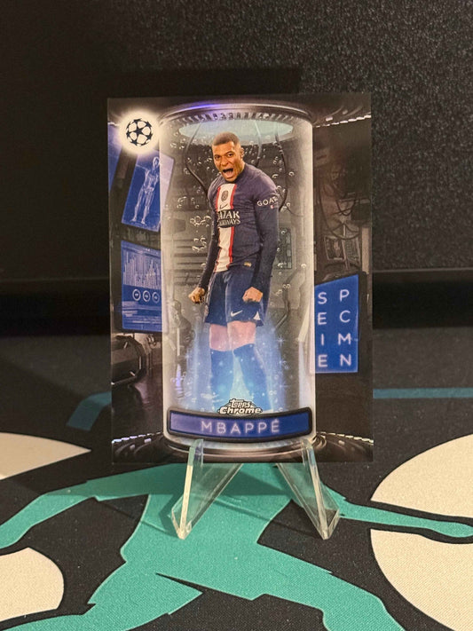 2022/2023 Topps Chrome UCC Kylian Mbappe Specimen