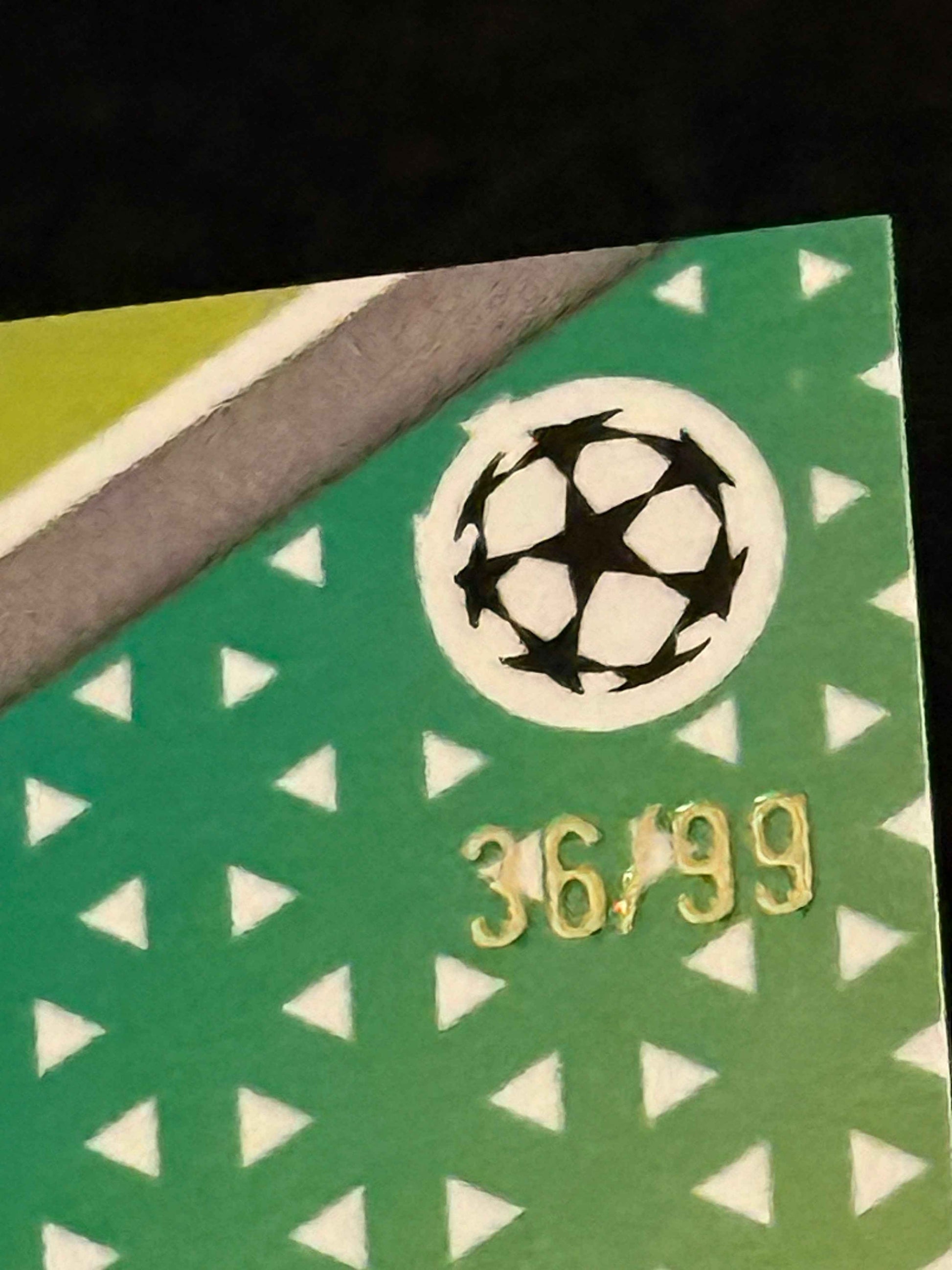 2022/2023 Topps Jack Grealish Platinum Set Vini Jr. Green Parallel /99