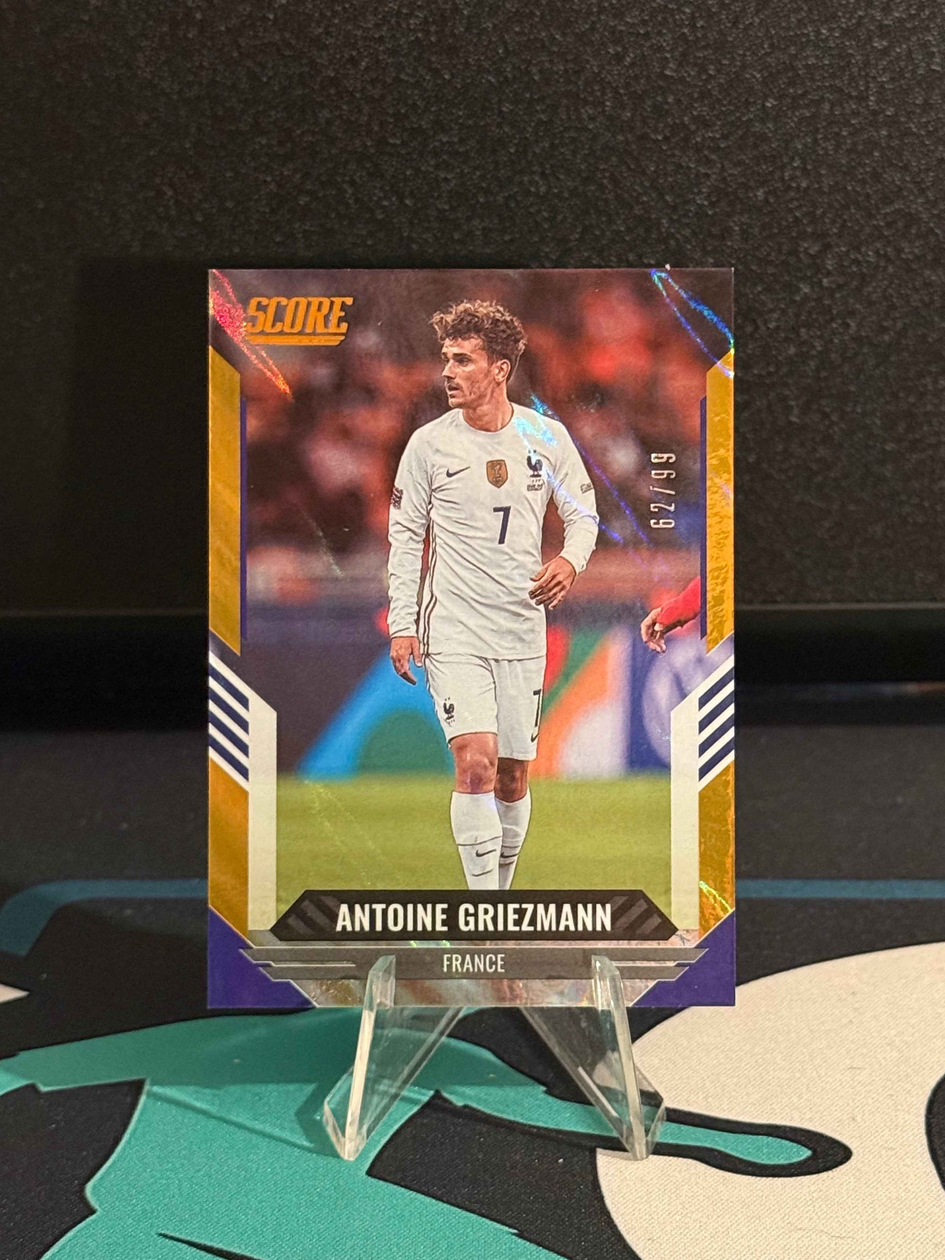 2021/2022 Panini Score FIFA Antoine Griezmann Orange Parallel /99