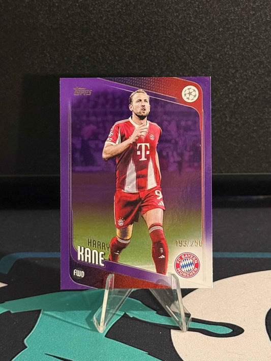 2025/2026 Topps Flagship UCC Harry Kane Purple Parallel /250