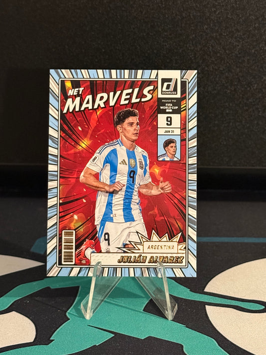 2025/2026 Panini Donruss Road to FIFA World Cup Julian Alvarez Marvels