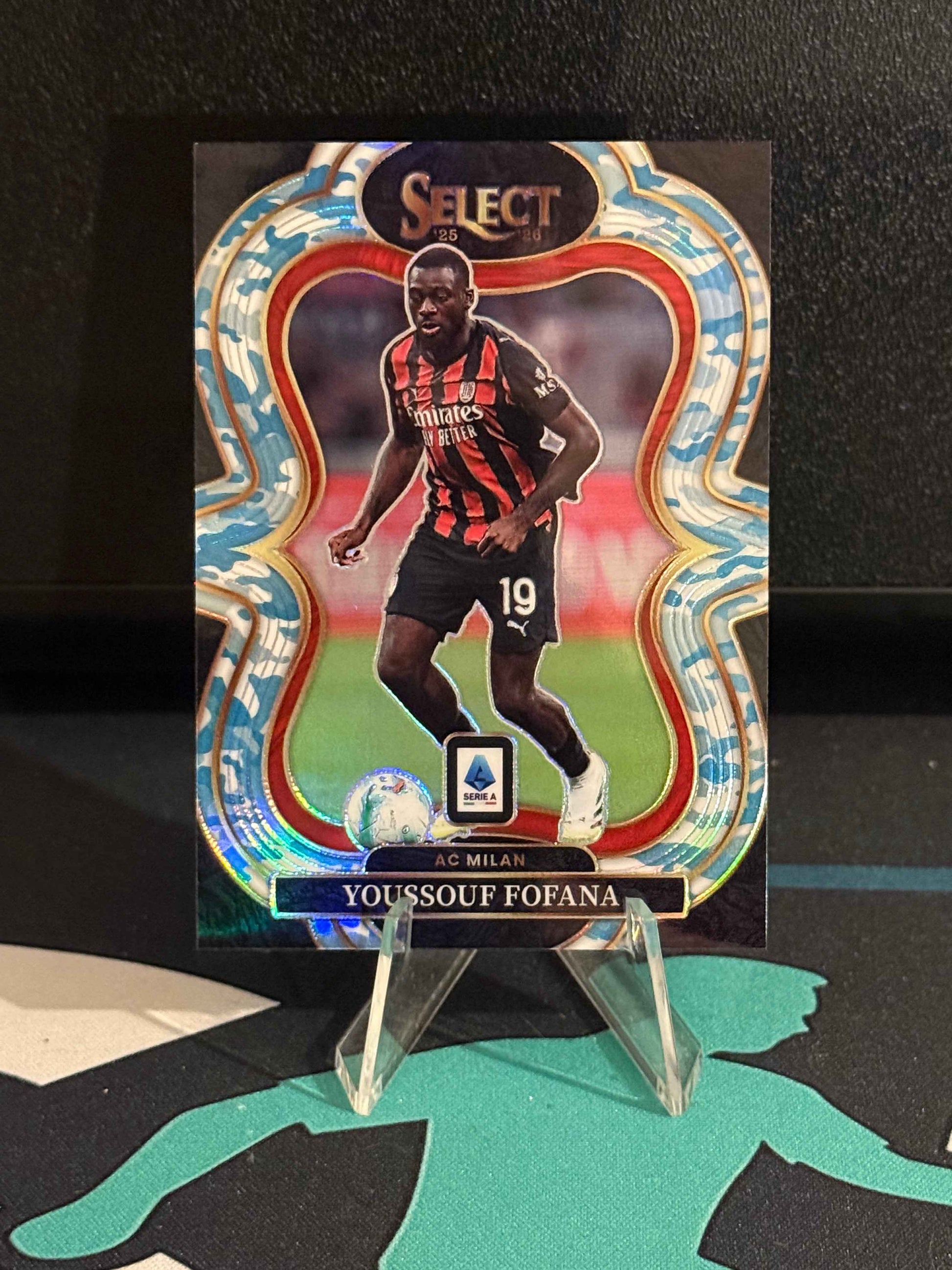 2025/2026 Panini Select Serie A Youssouf Fofana Winter Camo Parallel /49