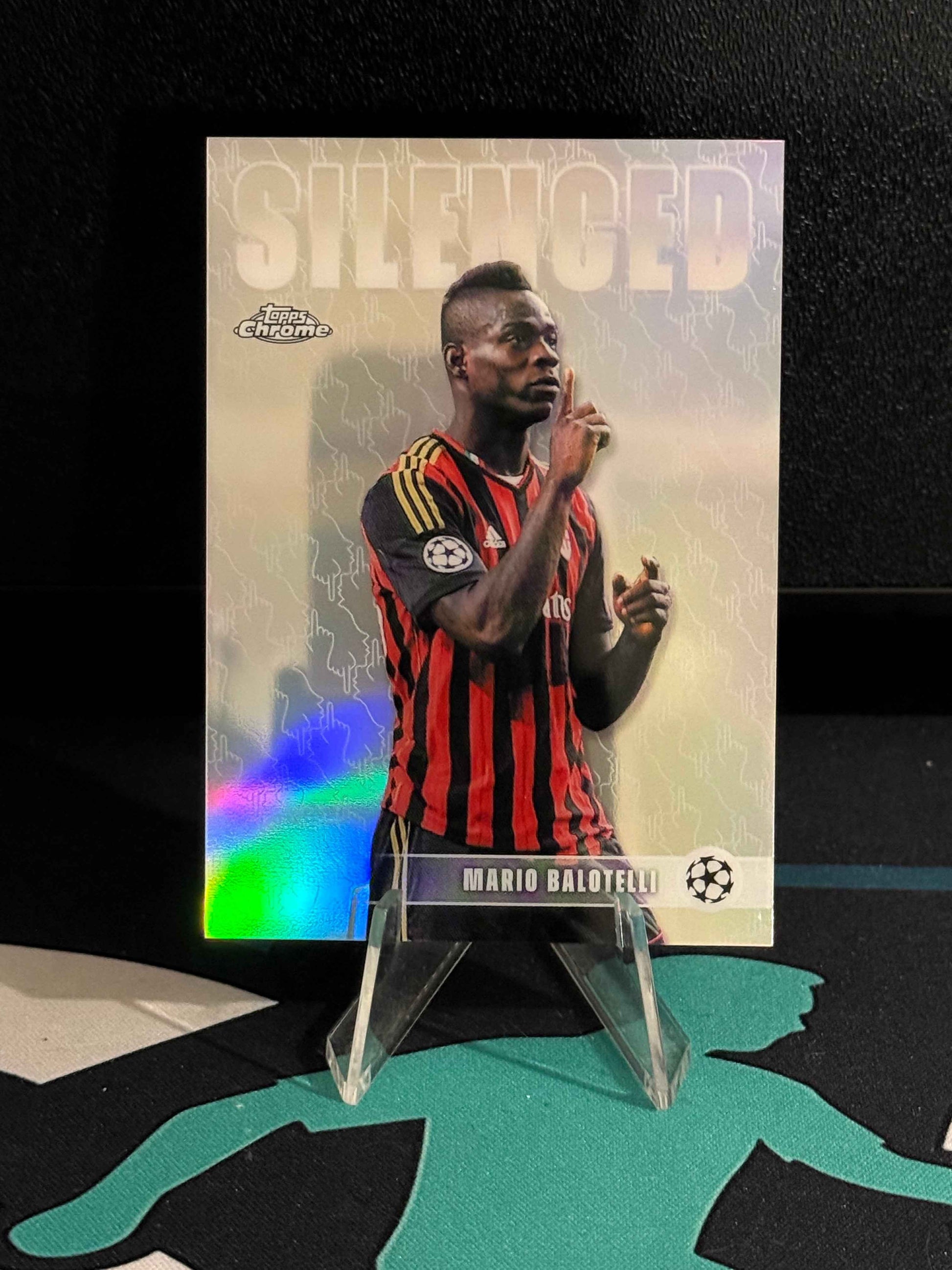 2025/2026 Topps Chrome UCC Mario Balotelli Silenced