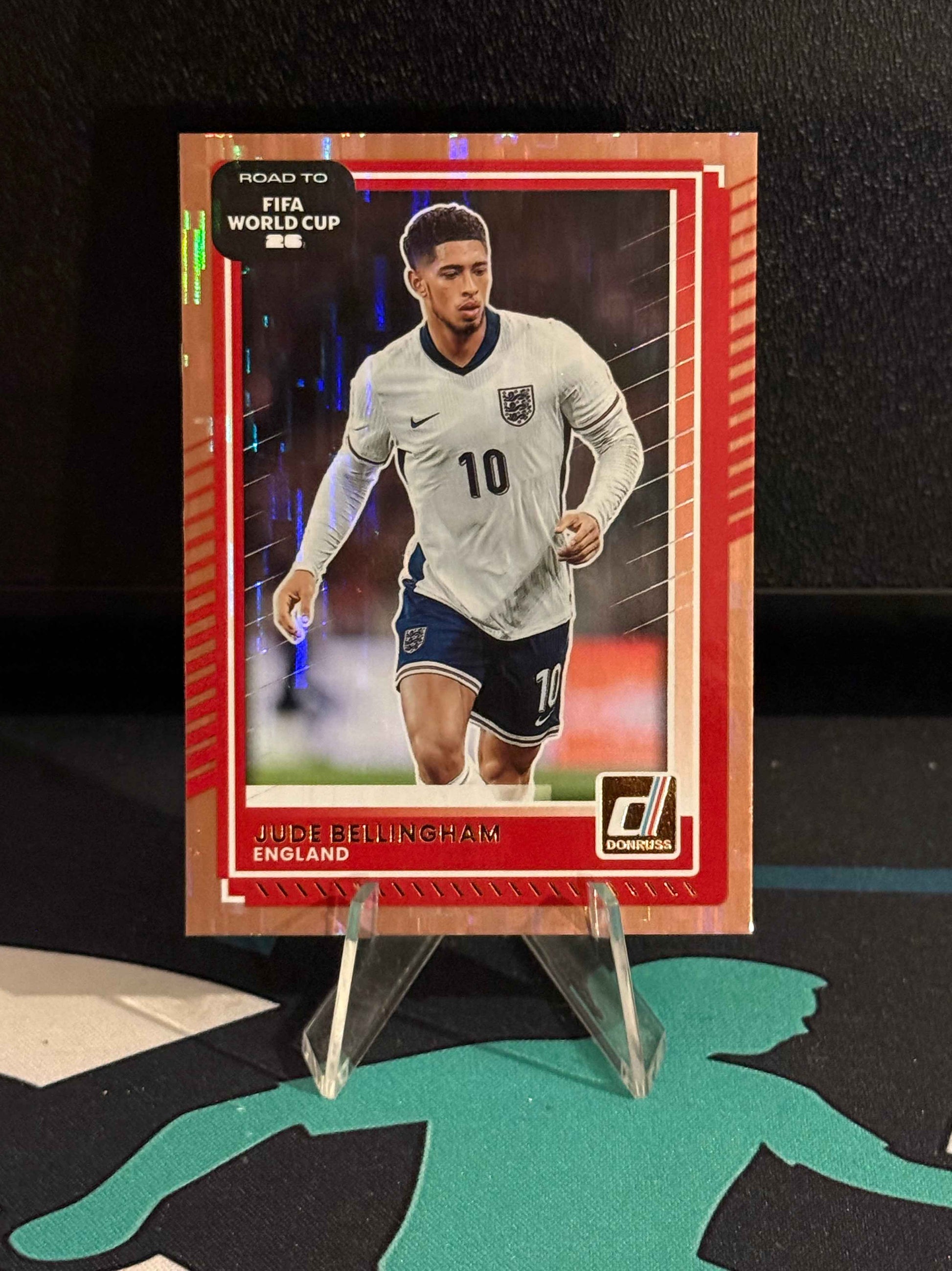 2025/2026 Panini Donruss Road to FIFA World Cup Jude Bellingham Bronze Parallel