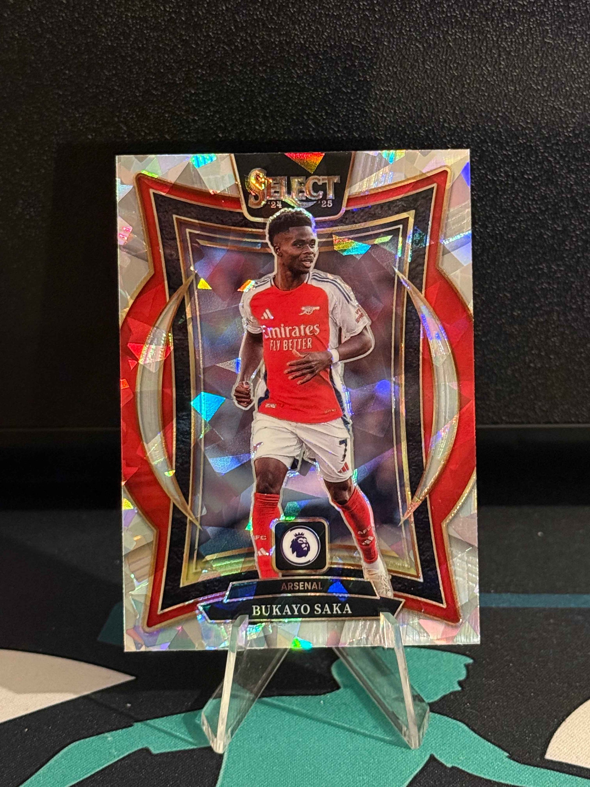 2024/2025 Panini Select EPL Bukayo Saka Ice Parallel