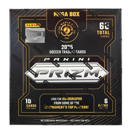 2025 Panini Prizm FIFA Club World Cup Hobby Mega Box