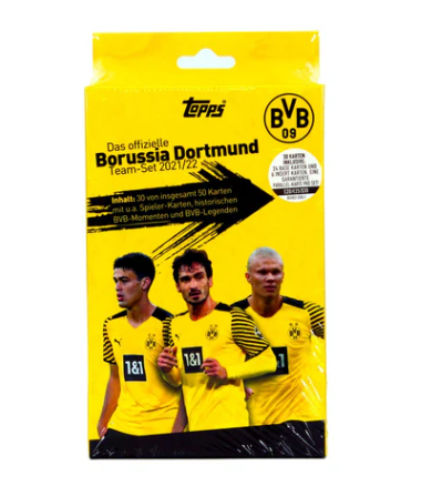 2021/22 Topps Borussia Dortmund BVB Team Set (Hanger Box)