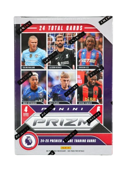 2024/25 Panini Prizm Premier League EPL Soccer 6-Pack Blaster