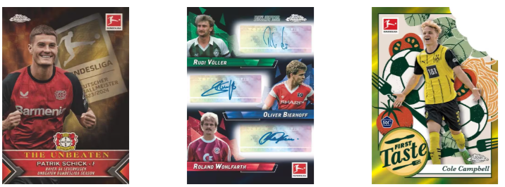 2024/25 Topps Chrome Bundesliga Soccer Hobby
