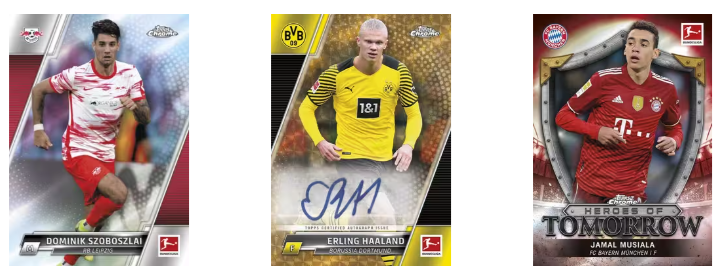 2021/22 Topps Chrome Bundesliga Soccer Hobby